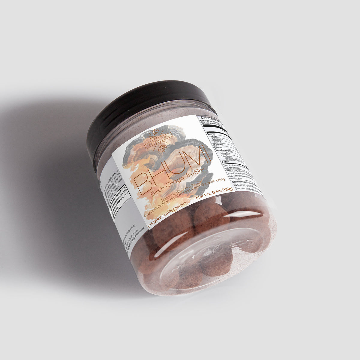 BHUMI : Potent Birch Chaga Mushroom Truffles. No added sugar.