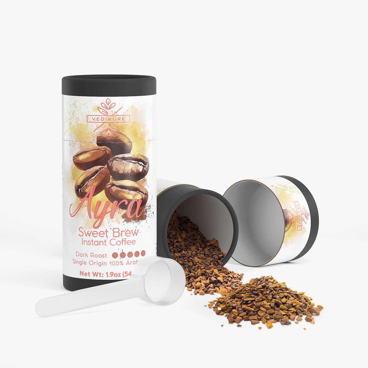 Ayra: Sweet Brew Instant Coffee (Dark Roast)