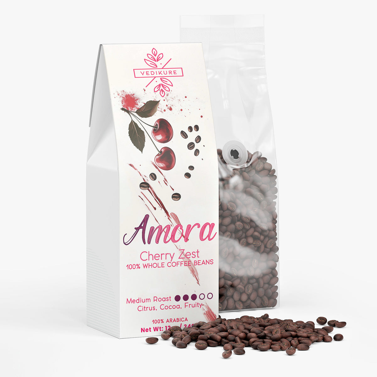Amora: Cherry Zest Coffee (Medium Roast)