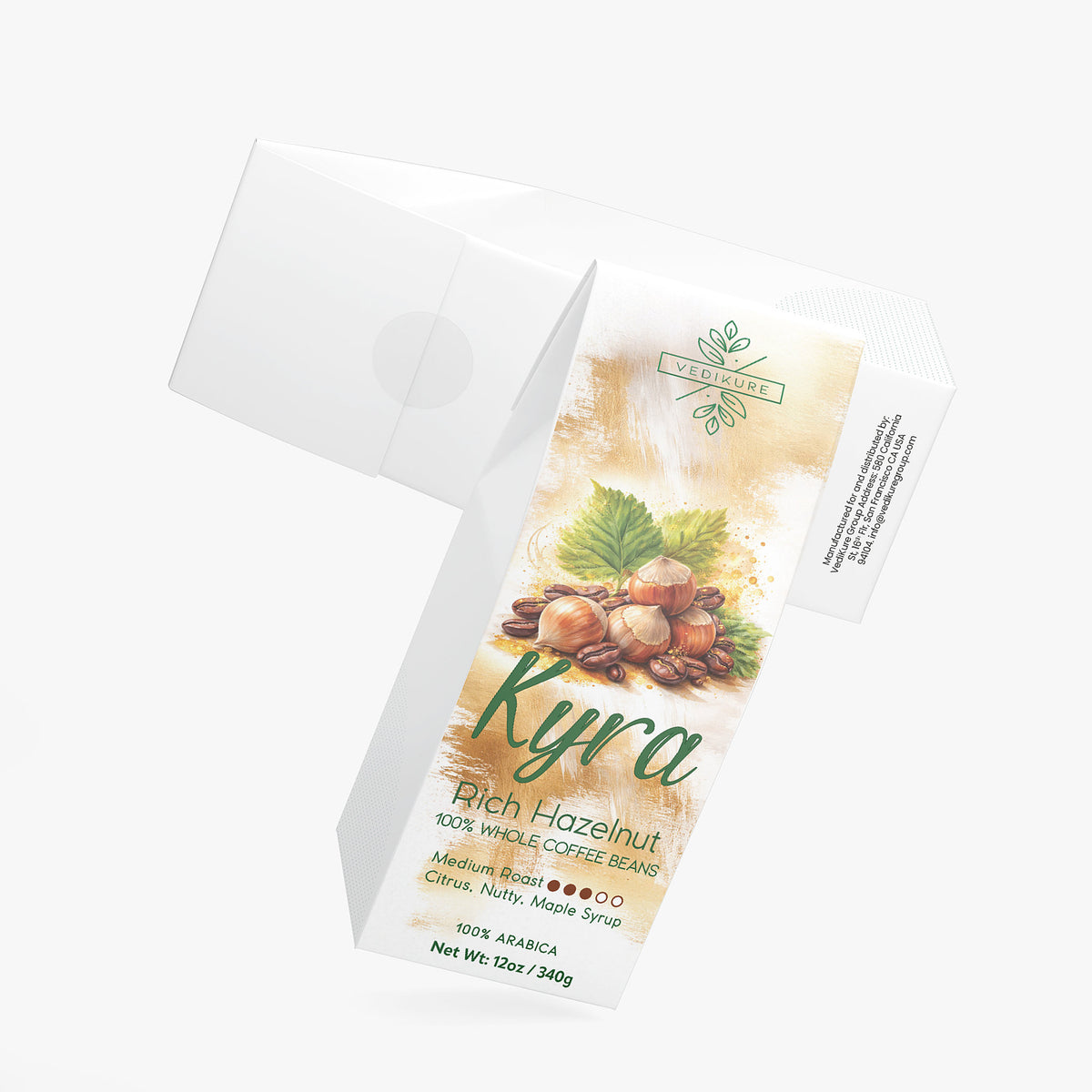 Kyra: Rich Hazelnut Coffee (Medium Roast)