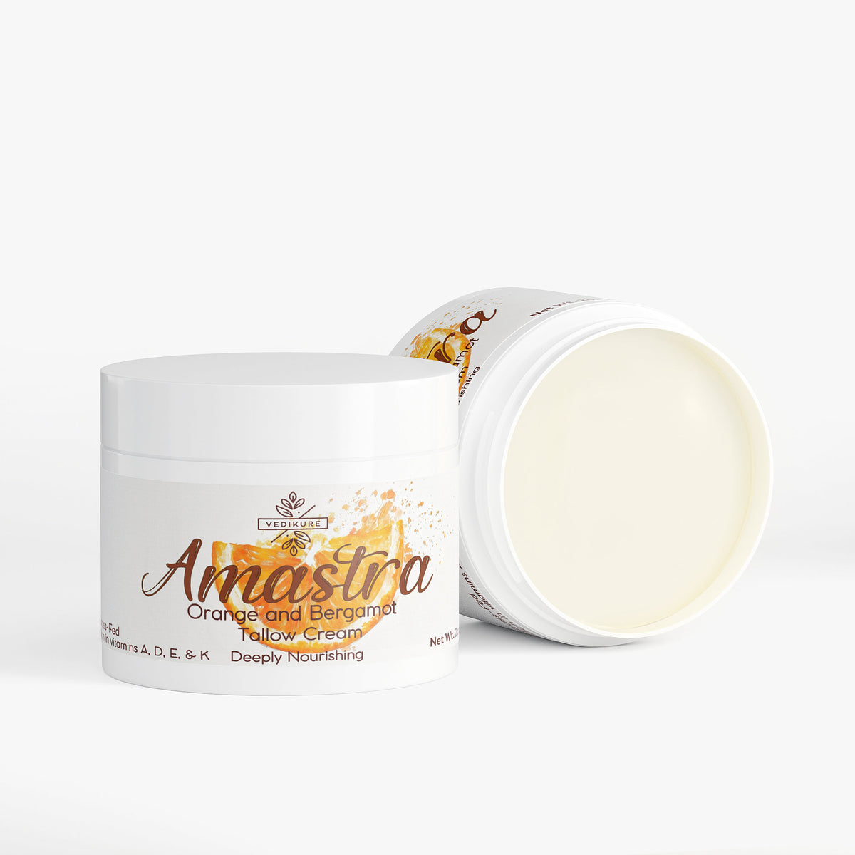 Amastra: Tallow Cream Orange & Bergamot