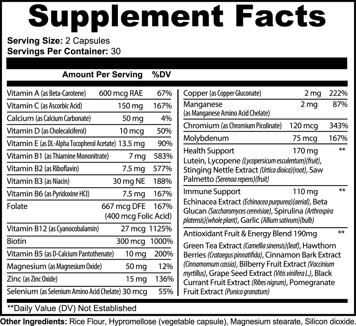 PranaVed: Complete Multivitamin