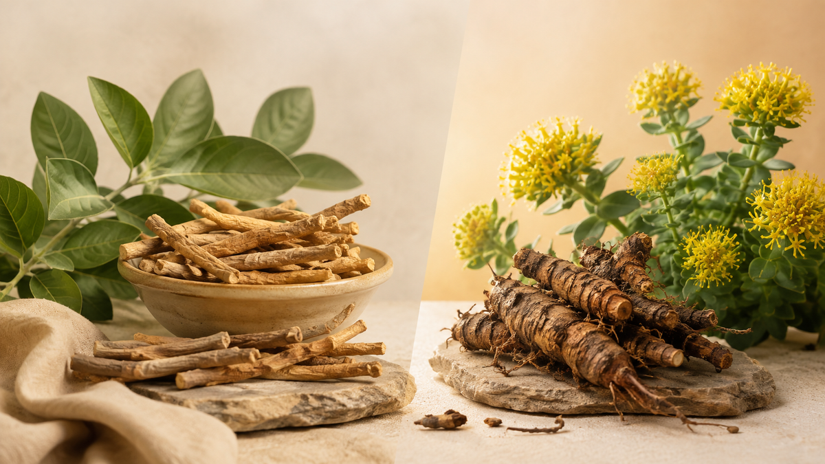 Ashwagandha vs Rhodiola: Which Adaptogen Is Better?