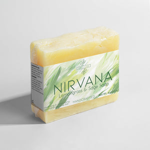NIRVANA : Premium Lemongrass & Sage Soap