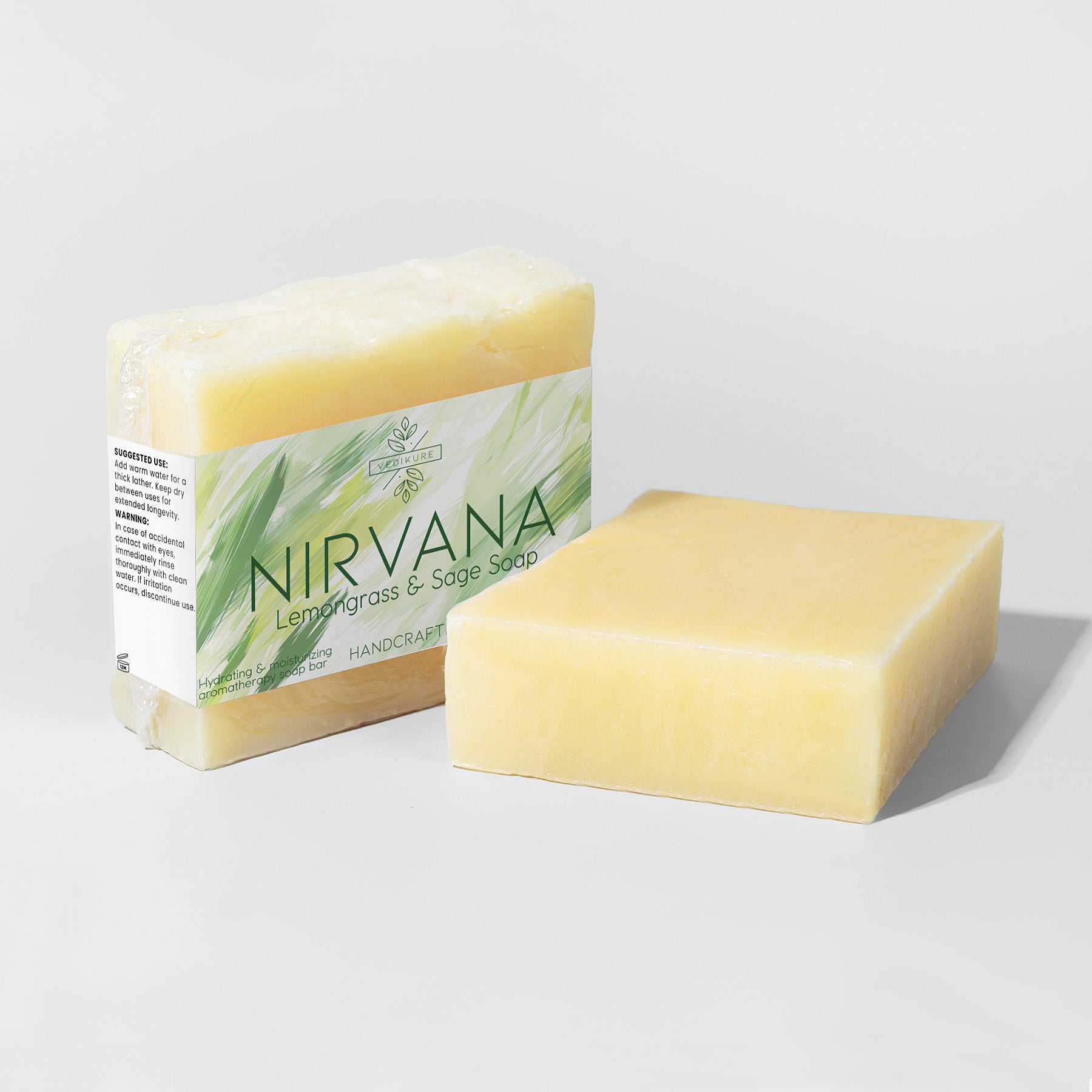 NIRVANA : Premium Lemongrass & Sage Soap