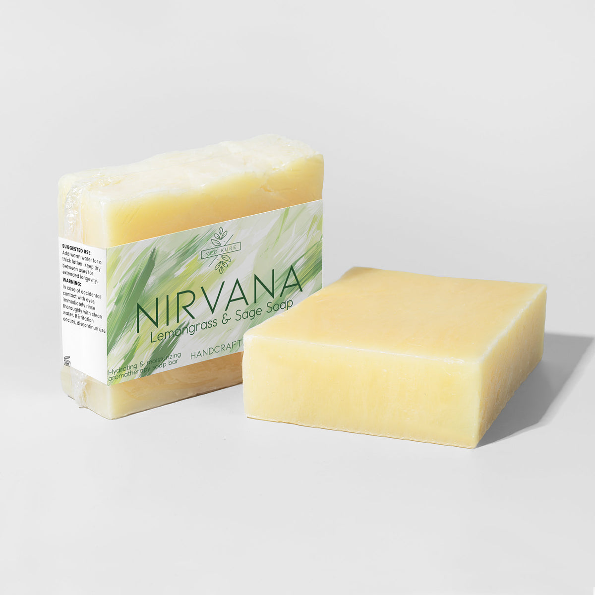 NIRVANA : Premium Lemongrass & Sage Soap
