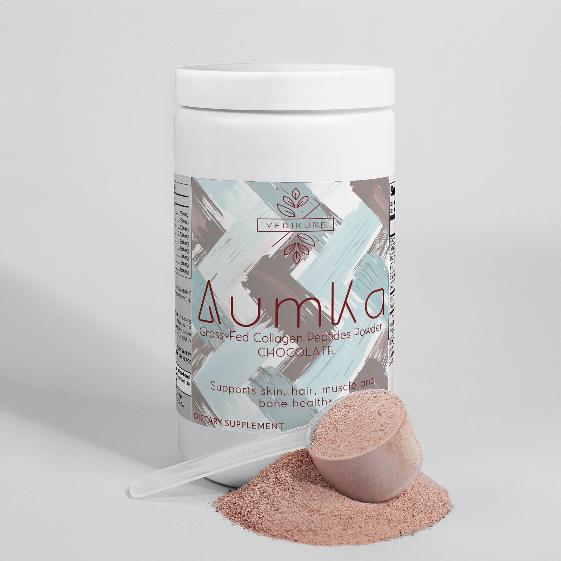 AumKa: Grass-Fed Collagen Peptides Powder (Chocolate)