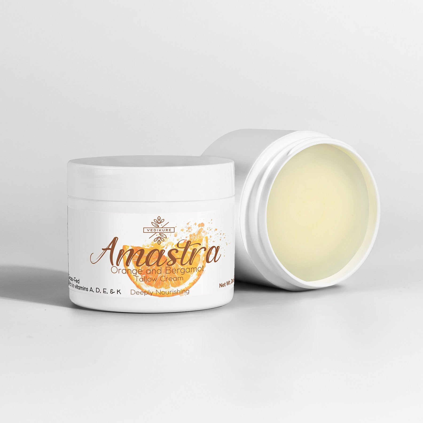 Amastra: Tallow Cream Orange & Bergamot