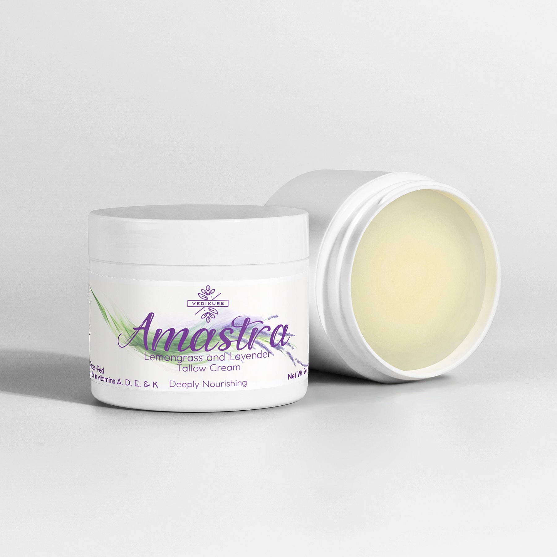 Amastra: Tallow Cream Lemongrass & Lavender