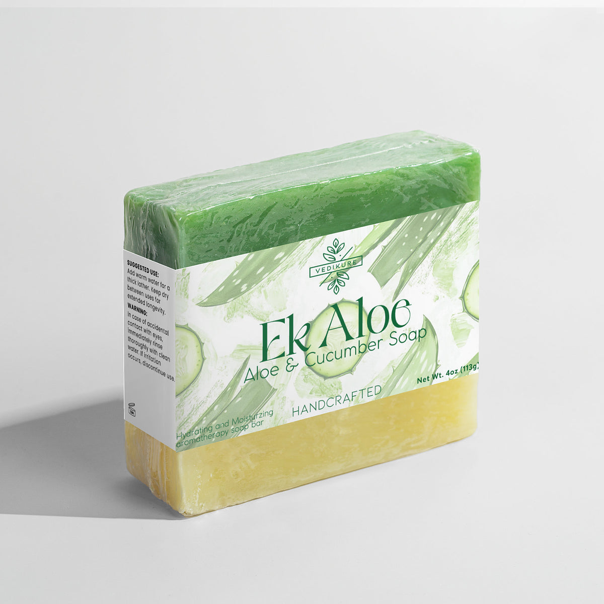 EkAloe: Aloe & Cool Cucumber Soap