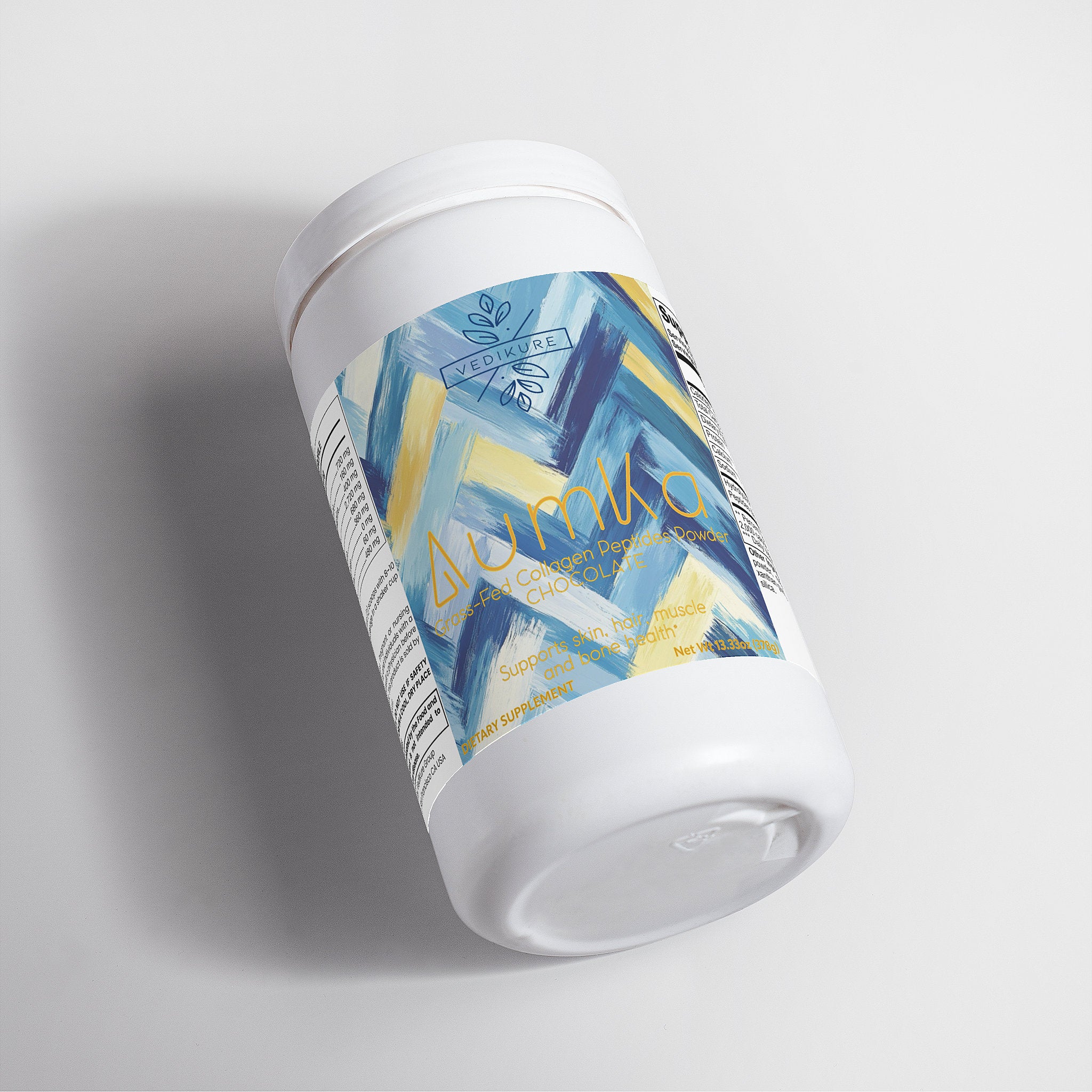 AumKa: Grass-Fed Collagen Peptides Powder (Chocolate)