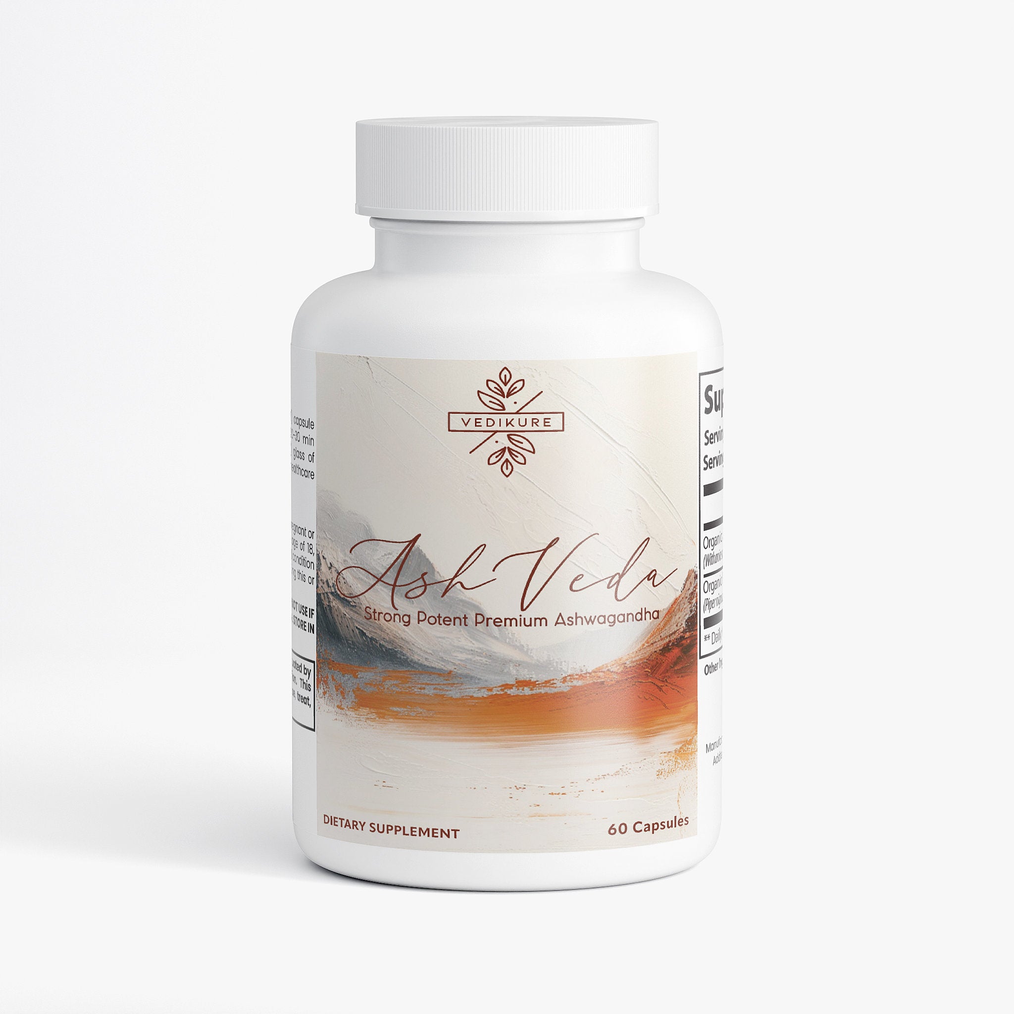 AshVeda : Premium Organic Potent Ashwagandha