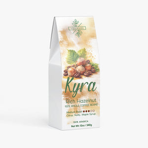 Kyra: Rich Hazelnut Coffee (Medium Roast)
