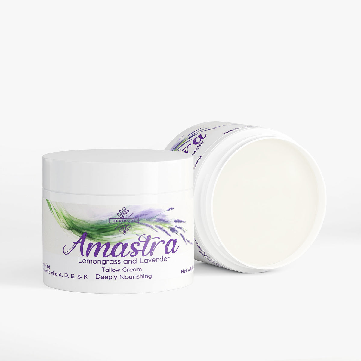 Amastra: Tallow Cream Lemongrass & Lavender