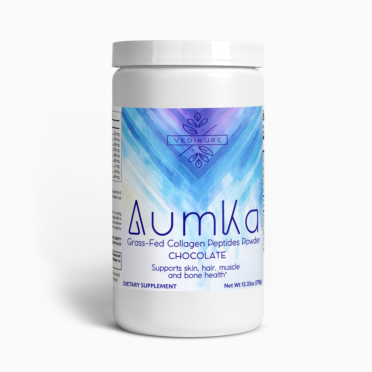 AumKa: Grass-Fed Collagen Peptides Powder (Chocolate)