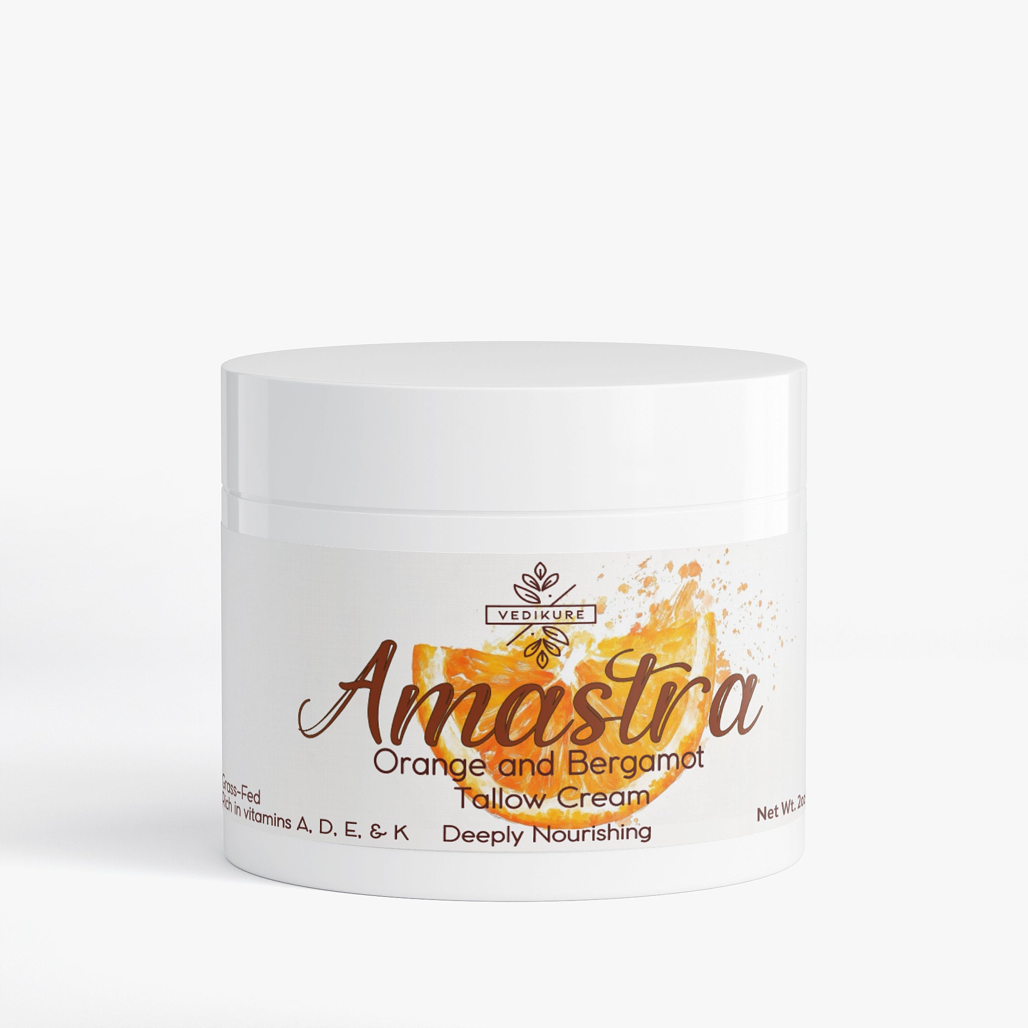 Amastra: Tallow Cream Orange & Bergamot