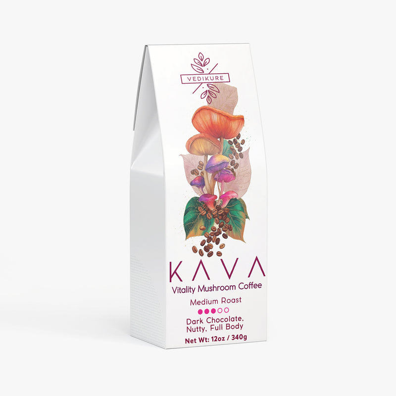 Kava: Vitality Mushroom Coffee (Medium Roast)