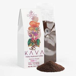 Kava: Vitality Mushroom Coffee (Medium Roast)