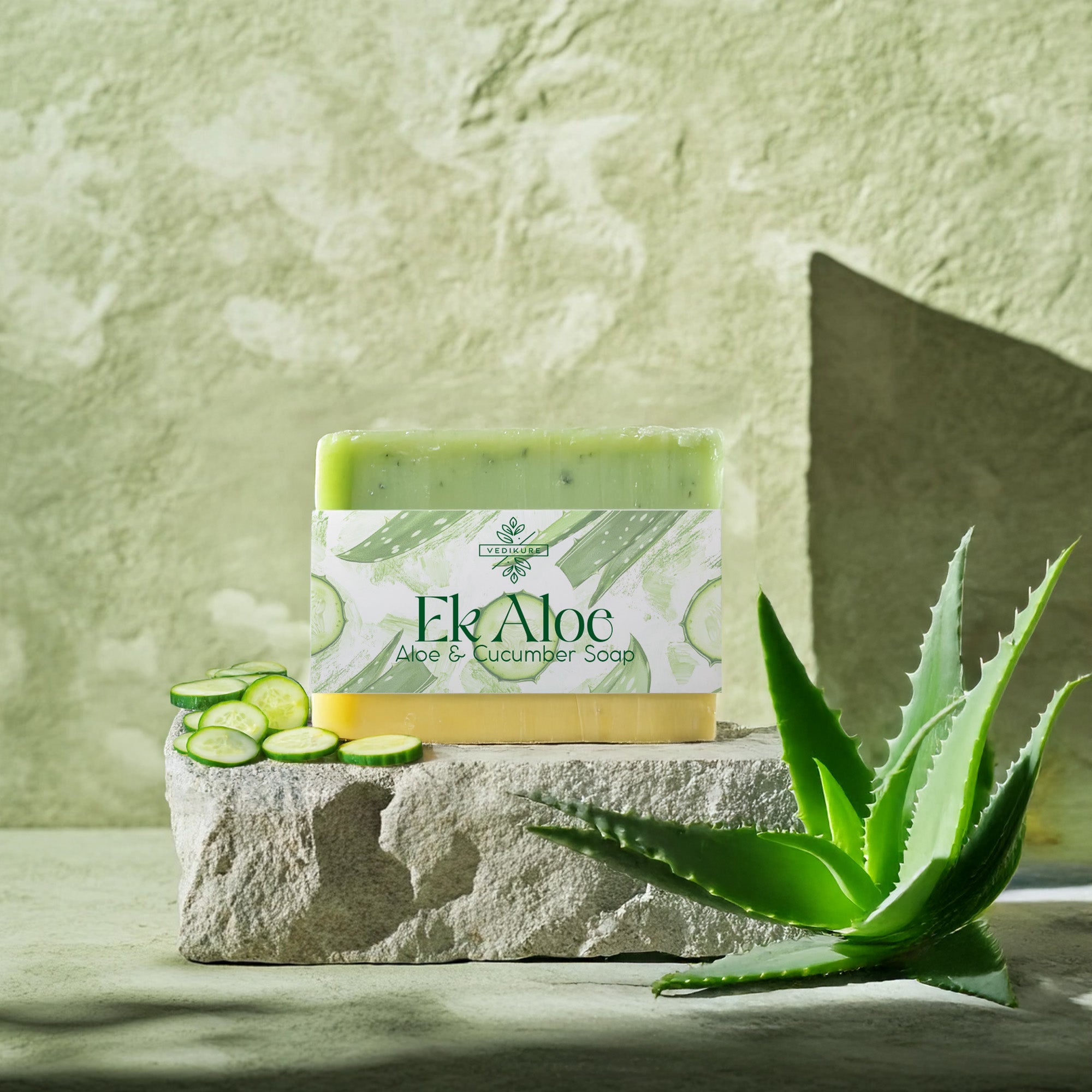 EkAloe: Aloe & Cool Cucumber Soap