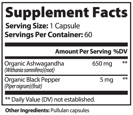 AshVeda : Premium Organic Potent Ashwagandha