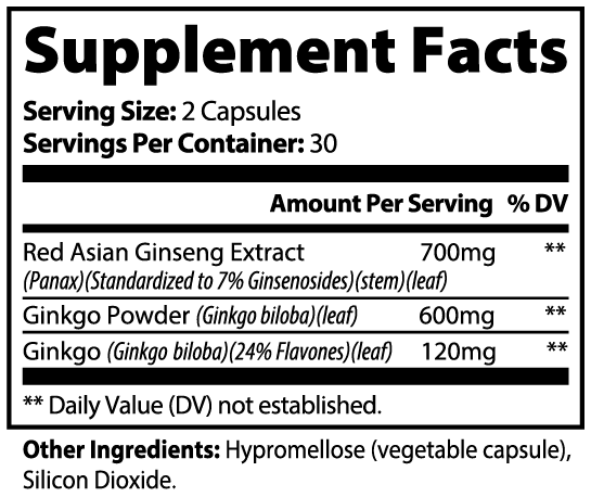 Sanat: Ginkgo Biloba + Ginseng