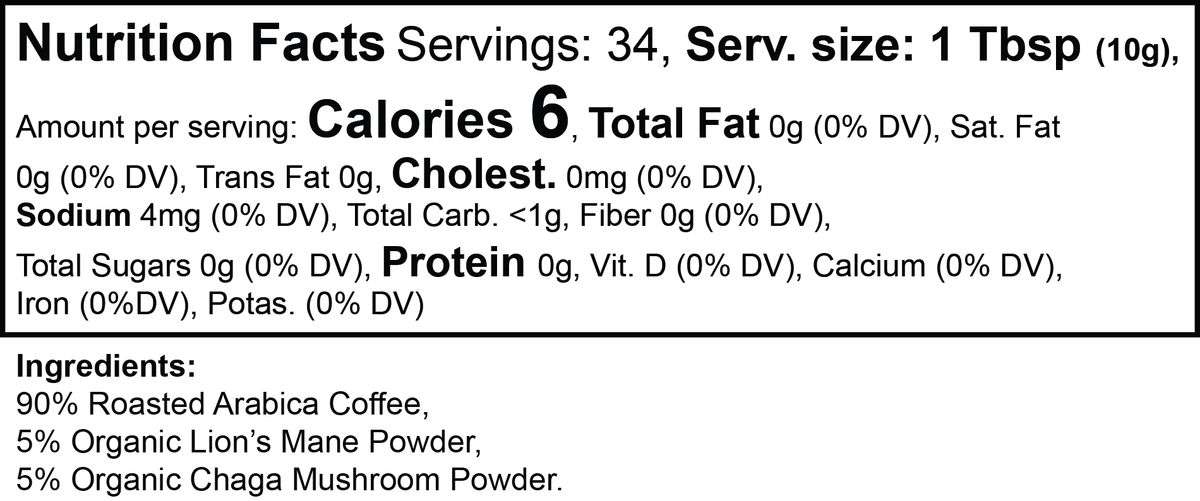 Kava: Vitality Mushroom Coffee (Medium Roast)