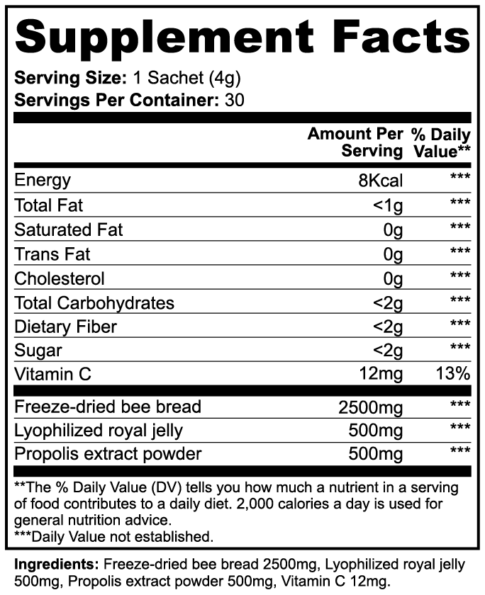 Ombee: Bee Bread Powder